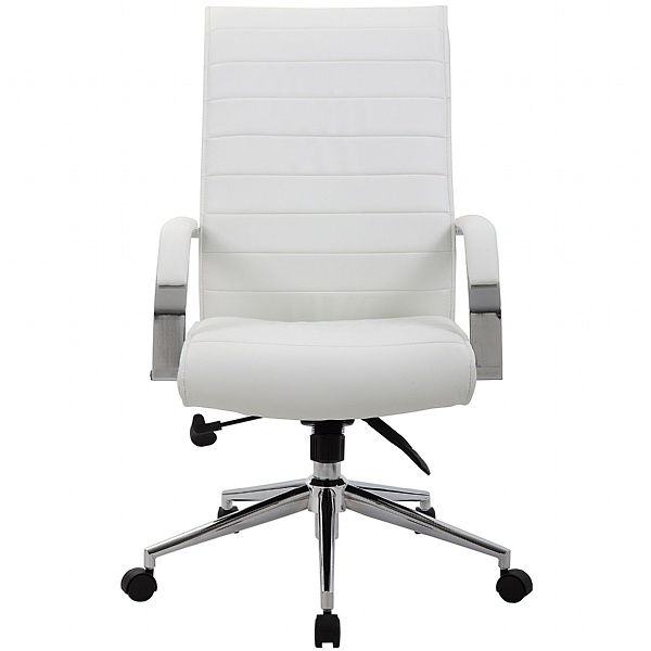 Medium Back Leather Manager Chair | Office Furniture Online