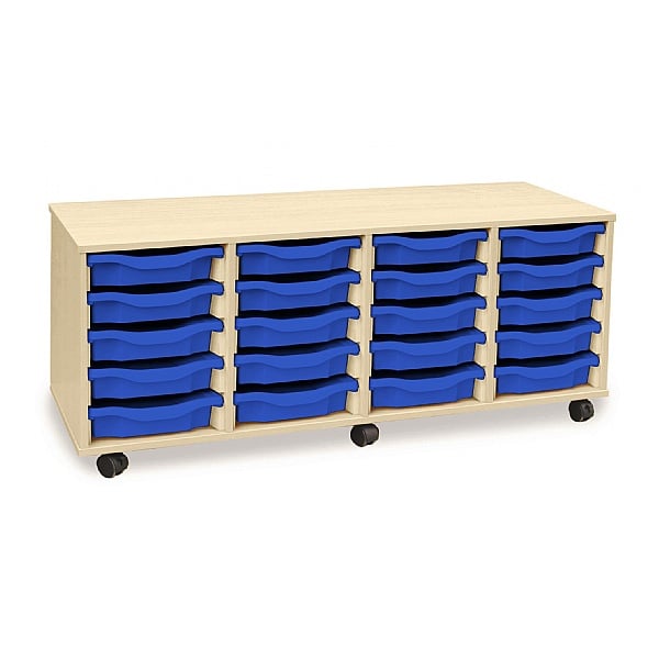 4Store 20 Tray Single Storage Unit