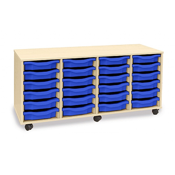 4Store 24 Tray Single Storage Unit