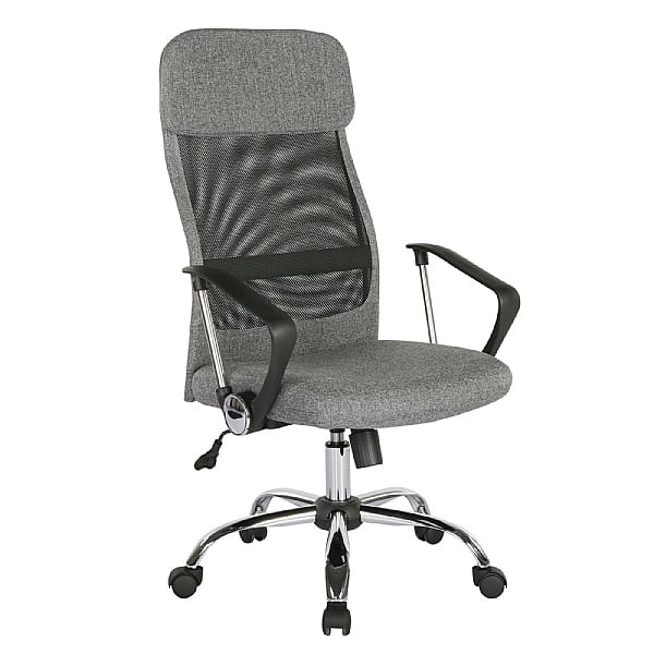 Operator Chair - Chord High Back Mesh Chair and Headrest