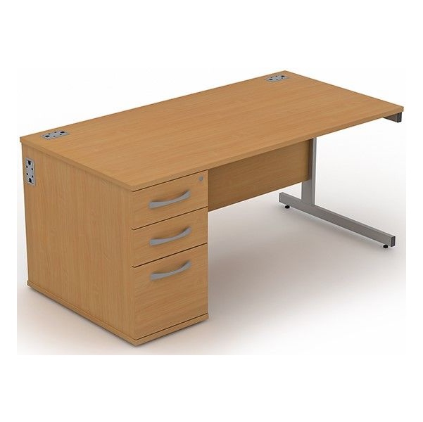 Alpha Plus Rectangular Combination Desk