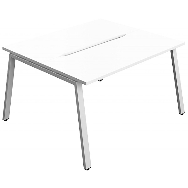 Commerce II A Frame Back to Back Compact Bench Desks