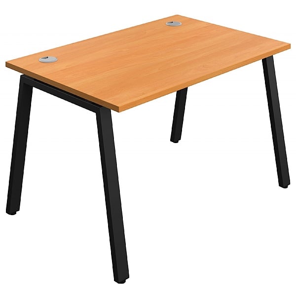 Commerce II A Frame Single Bench Desks