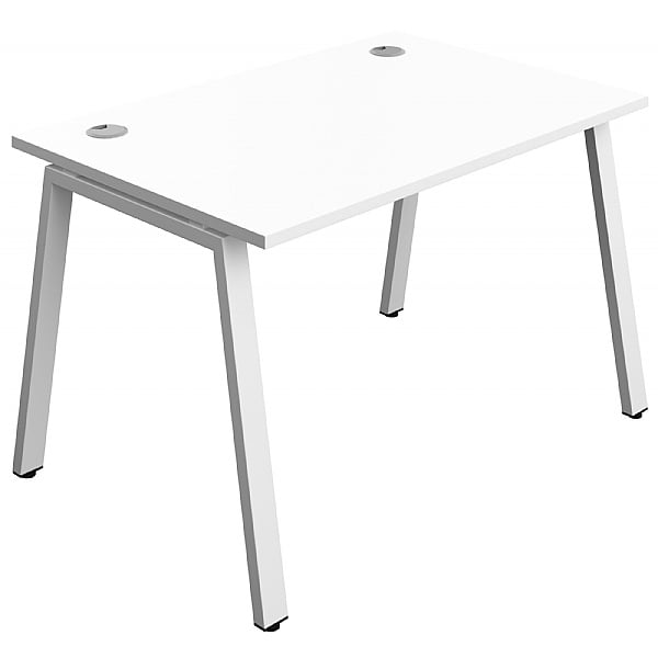 Commerce II A Frame Single Bench Desks