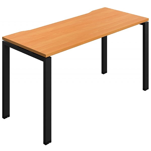 Commerce II Goal Post Single Compact Bench Desks