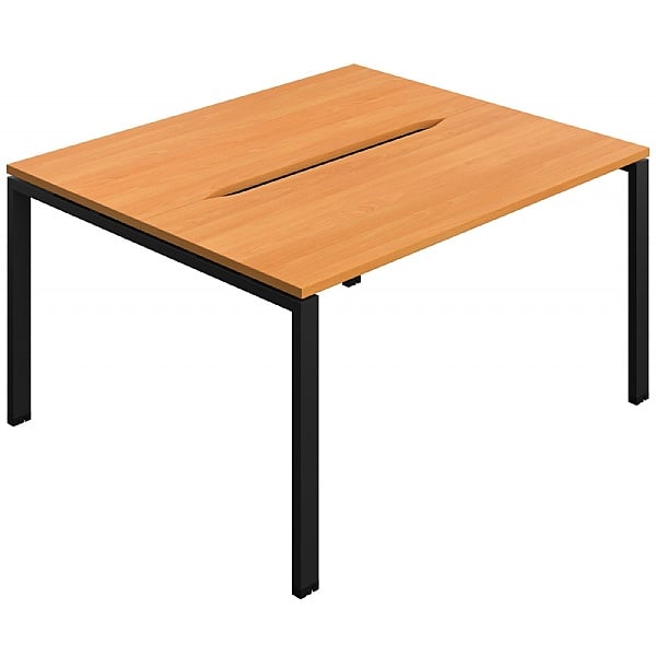 Commerce II Goal Post Back to Back Compact Bench Desks