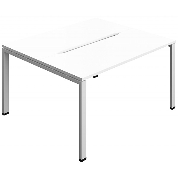 Commerce II Goal Post Back to Back Compact Bench Desks