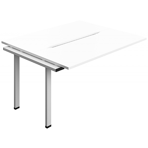 Commerce II Add On Back to Back Compact Bench Desks