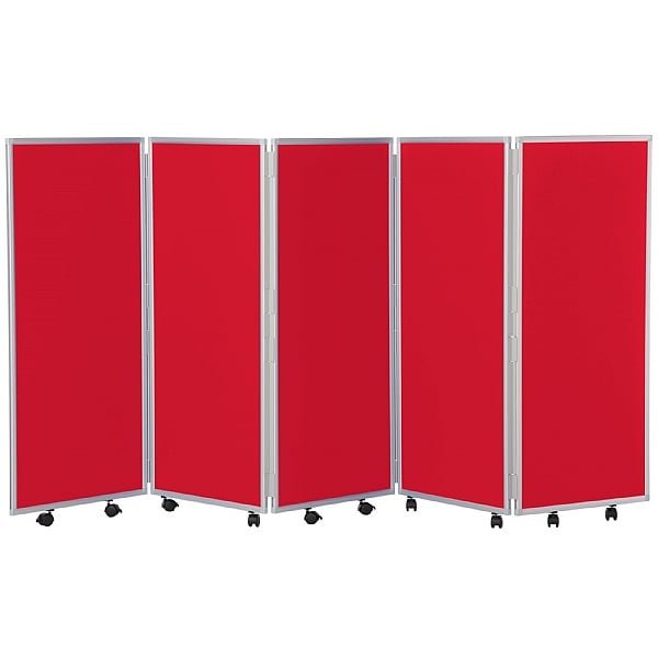 Concertina 5 Panel Mobile Display & Room Dividers