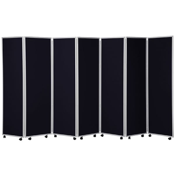 Concertina 7 Panel Mobile Display & Room Dividers