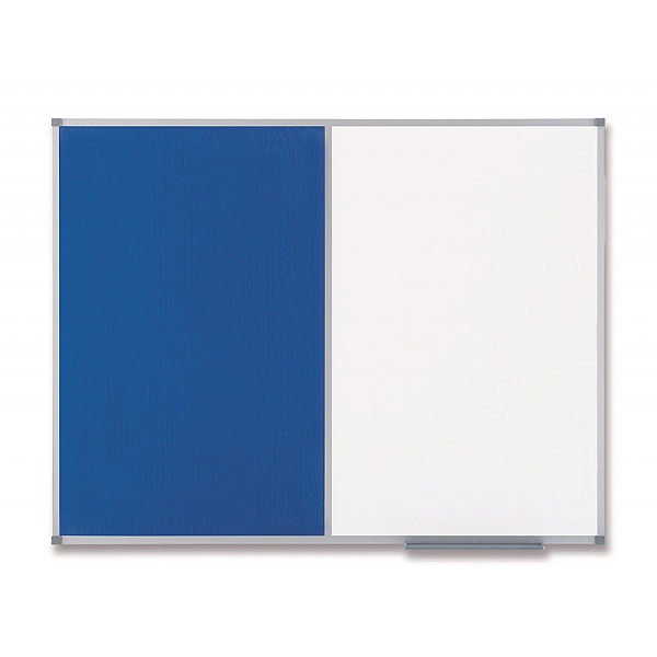 Nobo Classic Aluminium Frame Combination Board Drywipe and Felt