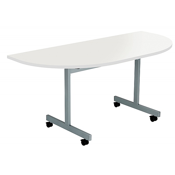Commerce II Semi Circular Flip Top Tables