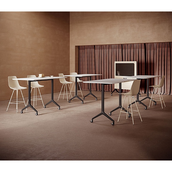 Boss Design Deploy Tall Flip Top Meeting Tables
