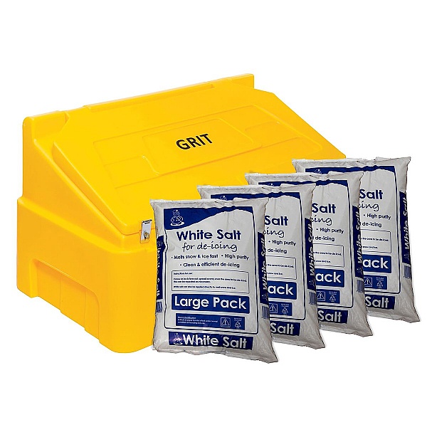 400 Litre Grit Bin & De-icing Salt Bundle