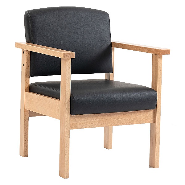 Bradwell Heavy Duty Anti-Bac Vinyl Visitor Chair