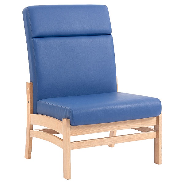 Stratton Heavy Duty Anti-Bac Vinyl Visitor Chair