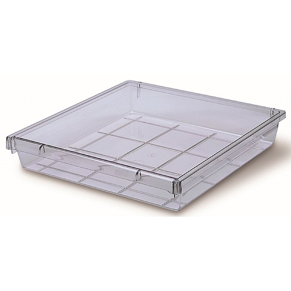 Classic Shallow Antimicrobial Translucent Tray