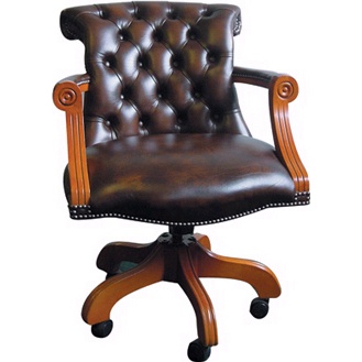 Antique Replica Admiral Chair | Executive Office Chairs