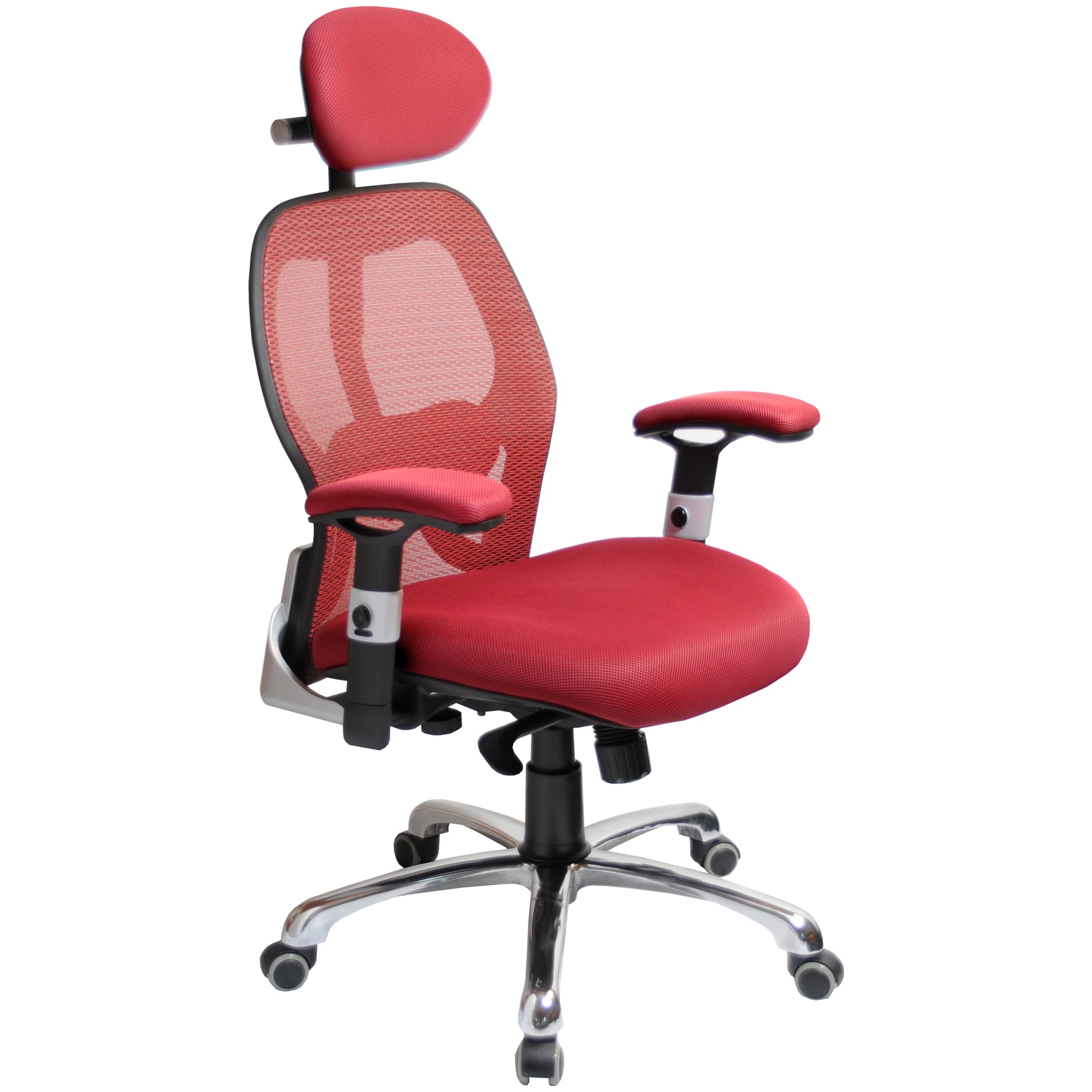 Ergo Tek Wine Mesh Manager Chair Executive Office Chairs