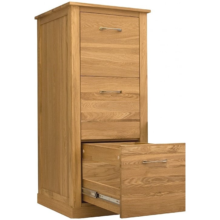 Cavalli Solid Oak Filing Cabinets, Solid Wood Filing Cabinet 4 Drawer