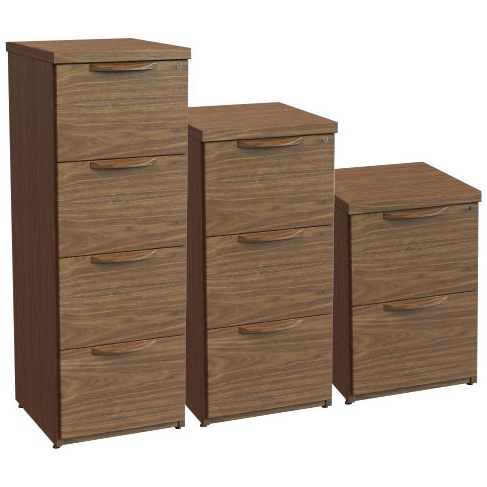 Sven Fulcrum Accent Real Wood Veneer Filing Cabinets Wooden