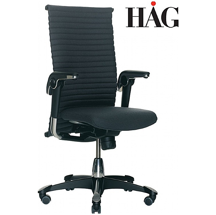 HAG H09 Excellence Chair 9320 Dark Grey Executive Office Chairs