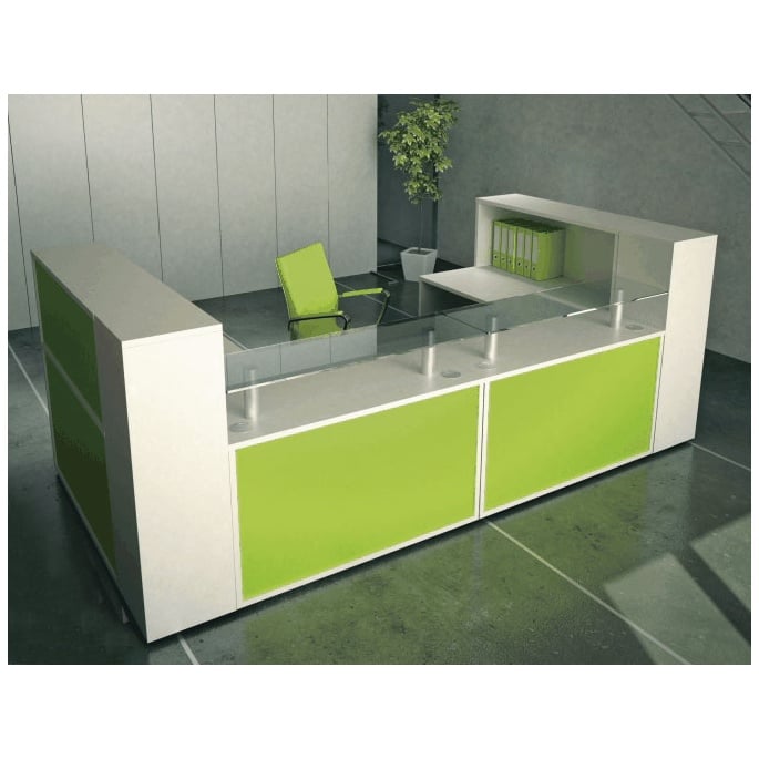 Presence Colour Two Tone Modular Reception Reception Desks