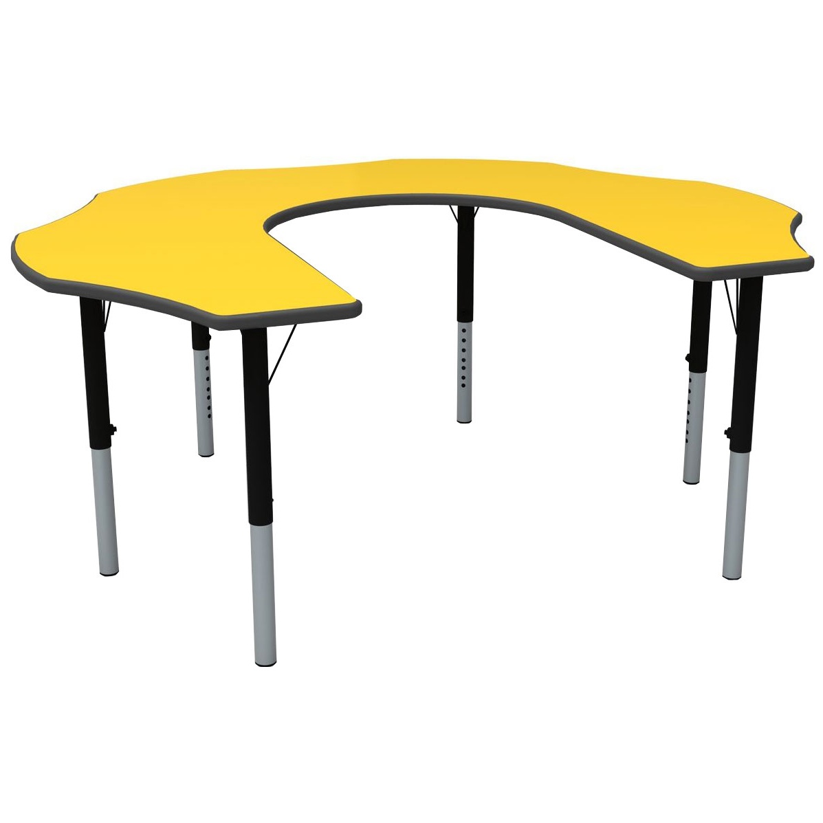 Height Adjustable Teachers Flower Primary Theme Table Classroom