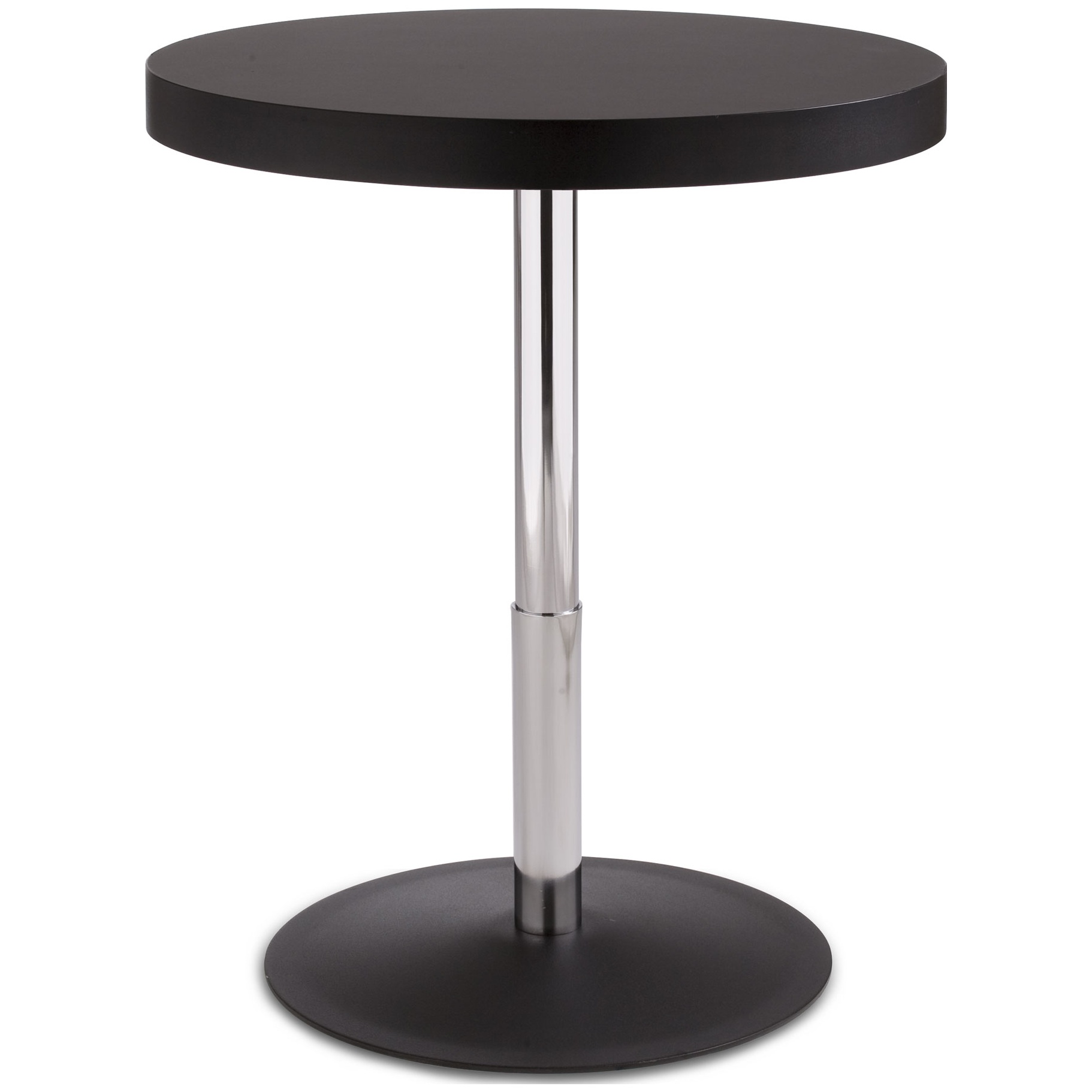 Up & Down Height Adjustable Heavy Duty Melamine Bistro Table Bistro