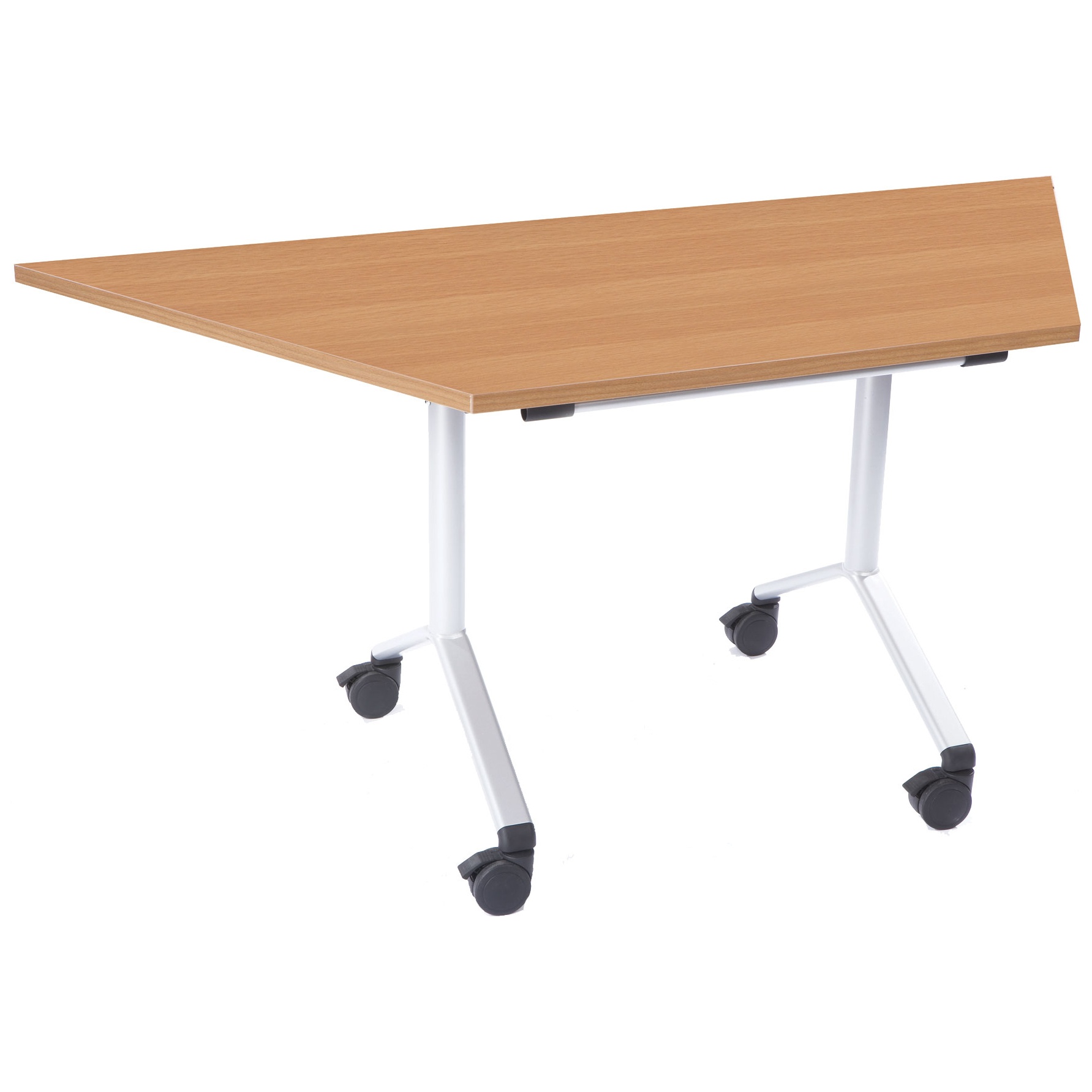 NEXT DAY Trapezoidal Flip Top Meeting Table Folding Tables