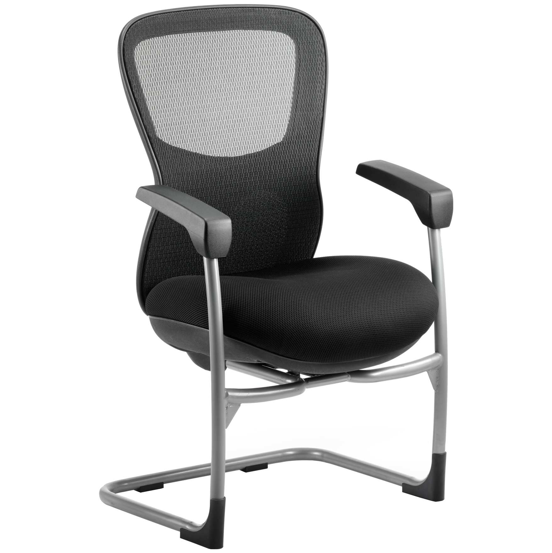 Raptor Mesh and Fabric Cantilever Chair | Visitor Chairs