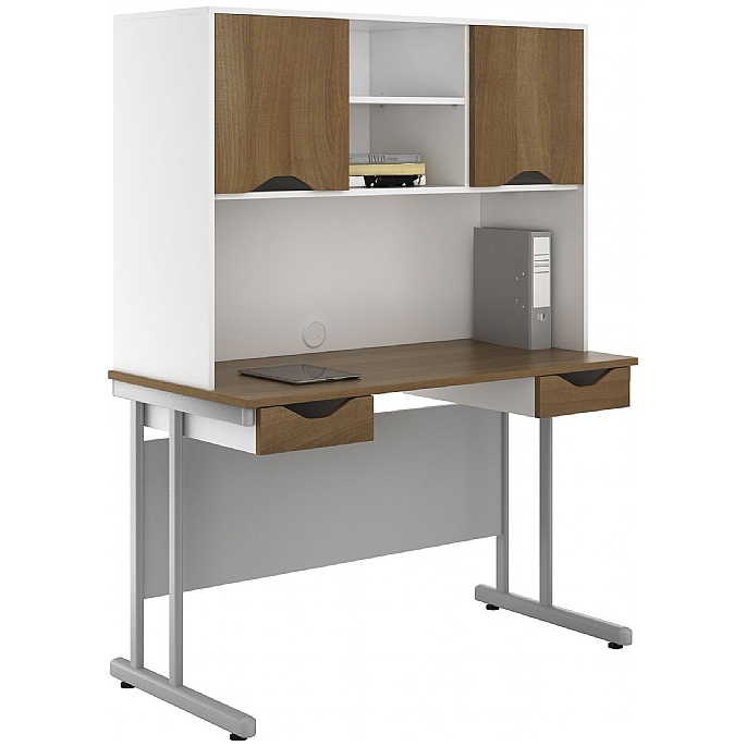 NEXT DAY Create Sylvan Double Drawer Desks With Closed Storage Home