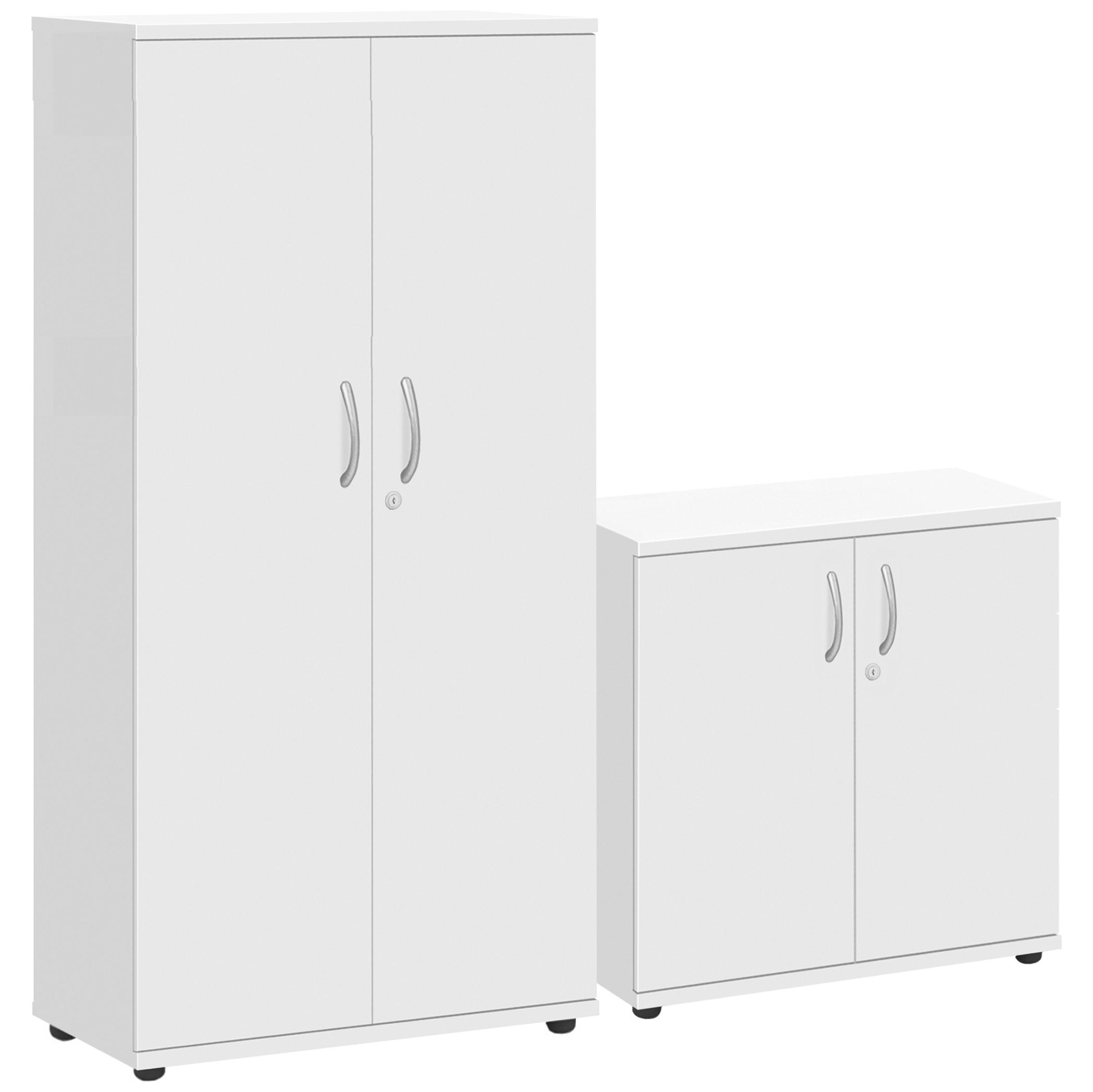 Commerce II White Office Cupboards | Office Storage | Office Furniture  Online