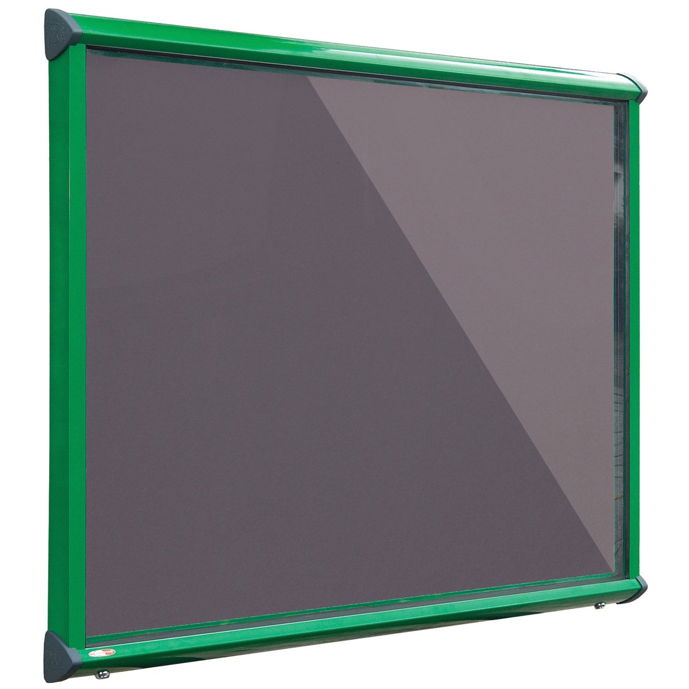 Coloured Frame Exterior Shield Showcases