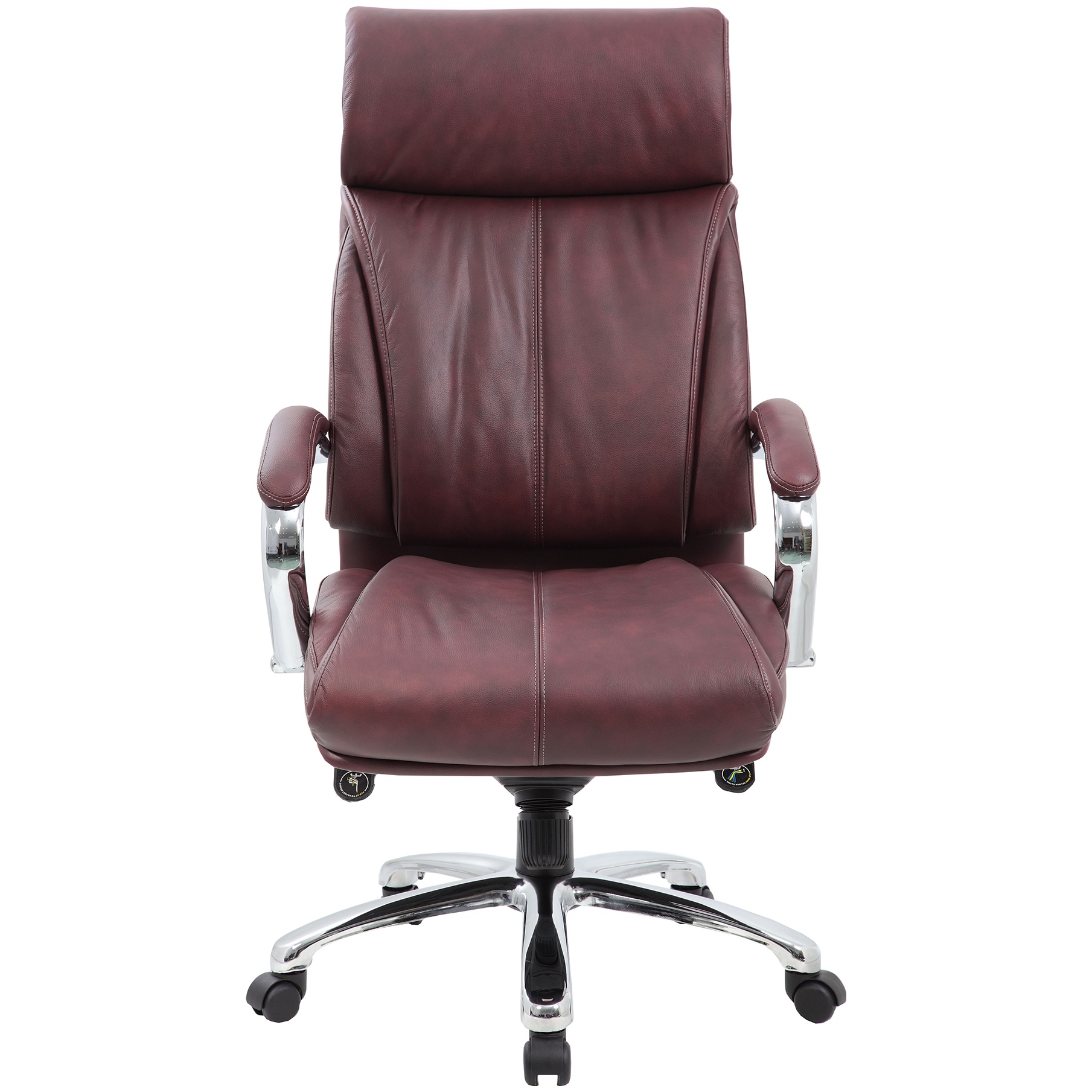 Savona Top Leather Executive Office Chair Brown Executive Office Chairs