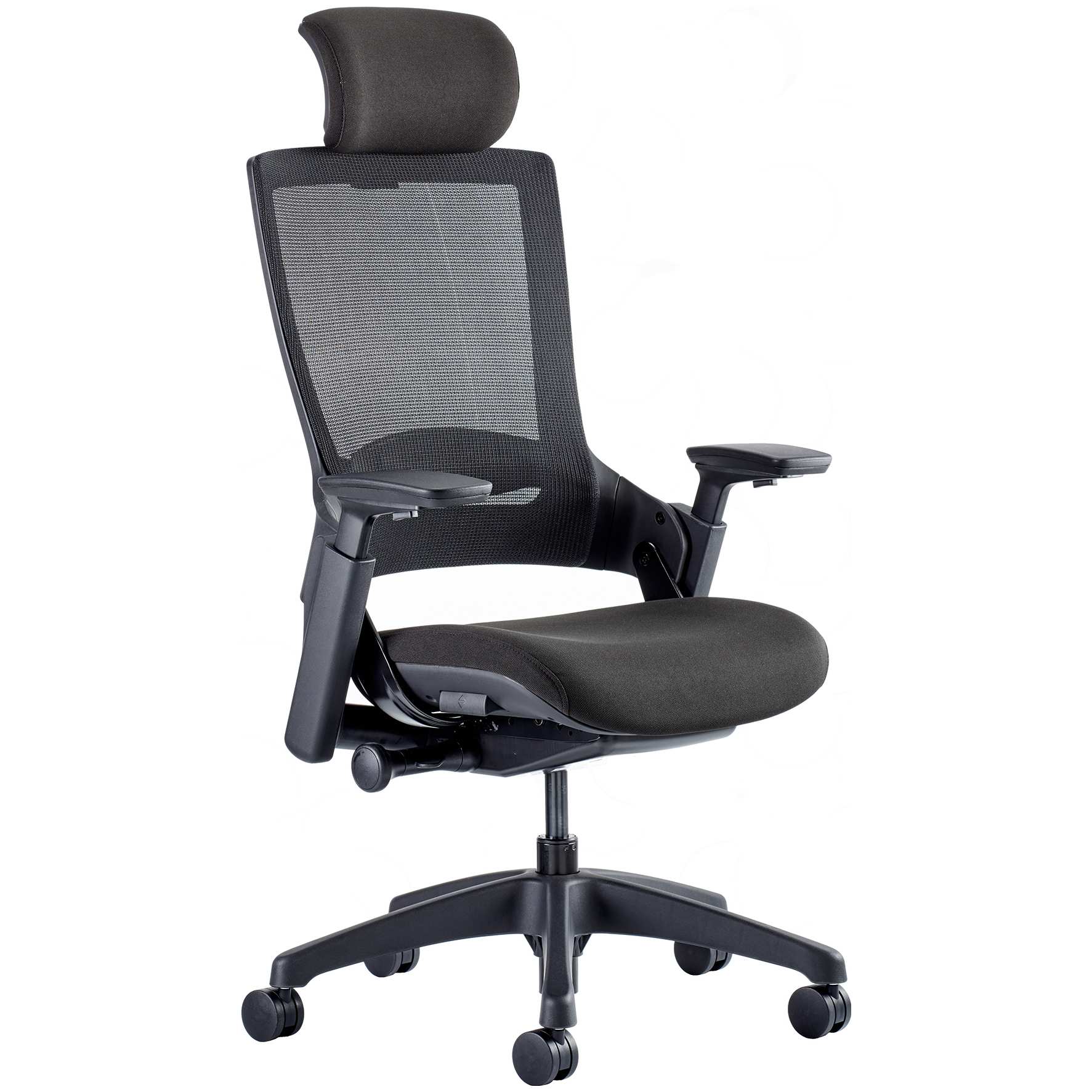 Lucas Mesh Back Task Chair With Headrest Operator / Task Chairs