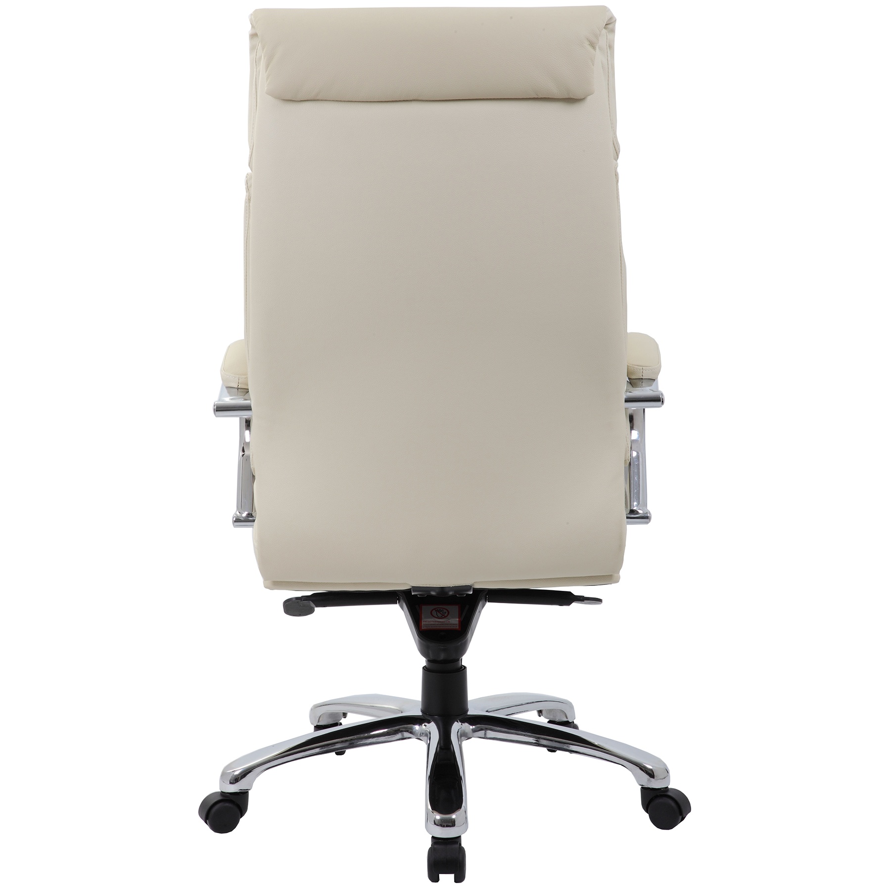 Savona Top Leather Executive Office Chair Cream Executive Office Chairs