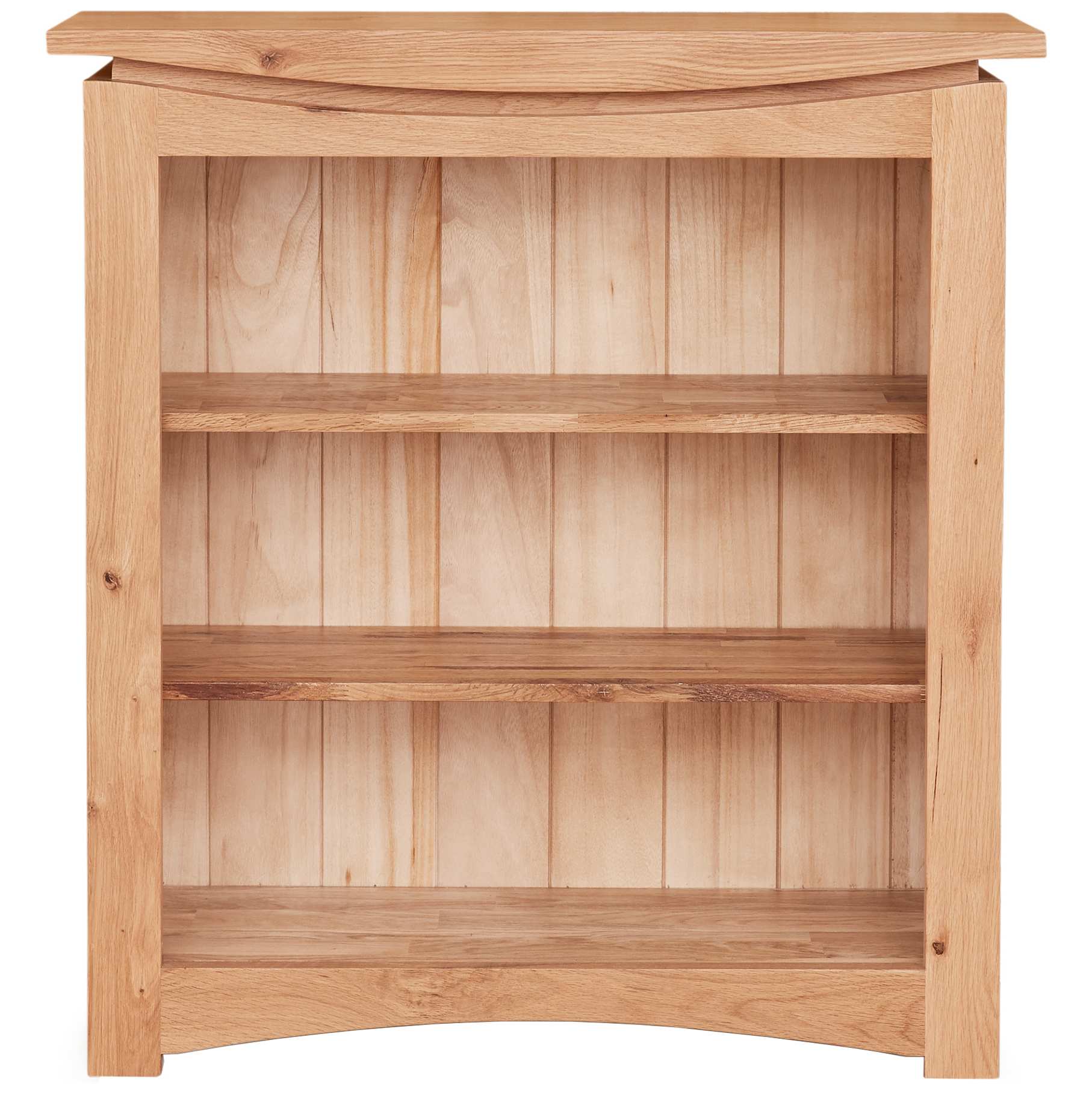 Addison Solid Oak Small Bookcase Wooden Office Bookcases