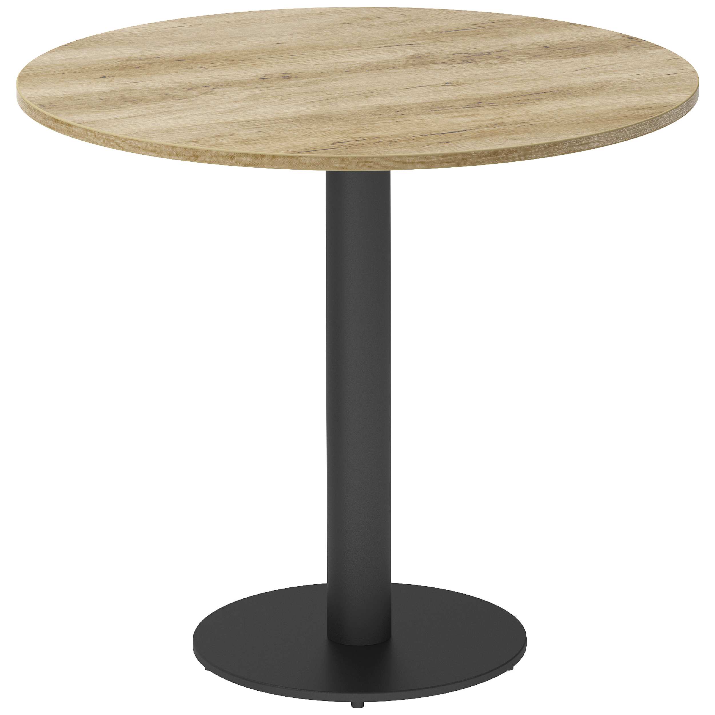 NEXT DAY Noir Round Bistro Table Bistro / Cafe Tables