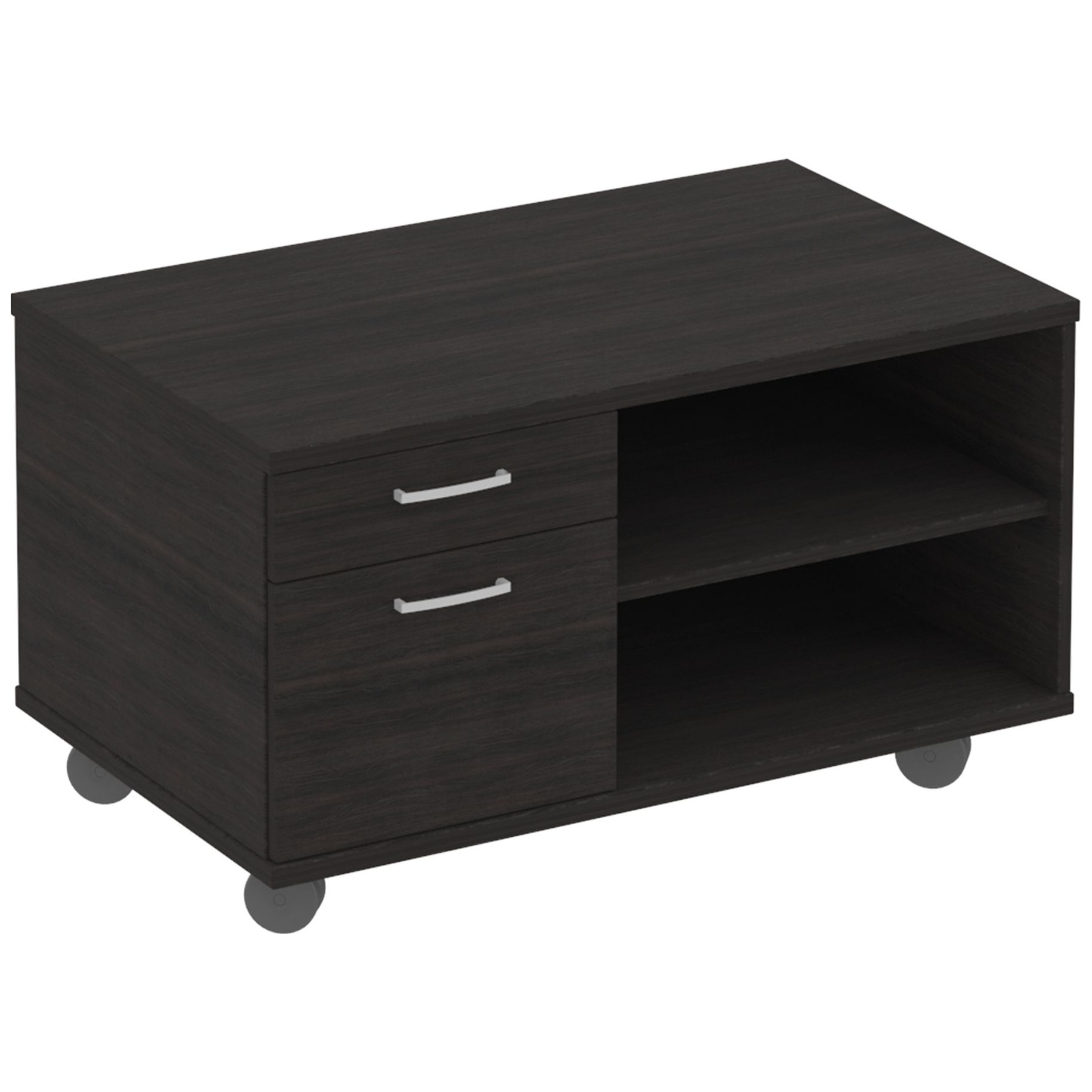 Elite Optima Plus Mobile Pedestal And Storage Unit Under Desk Mobile Pedestals