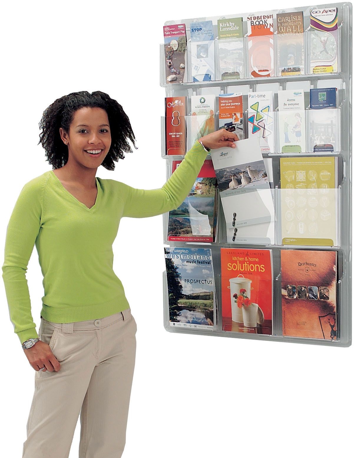 All Clear Wall Mounted Leaflet Dispensers Free UK Delivery