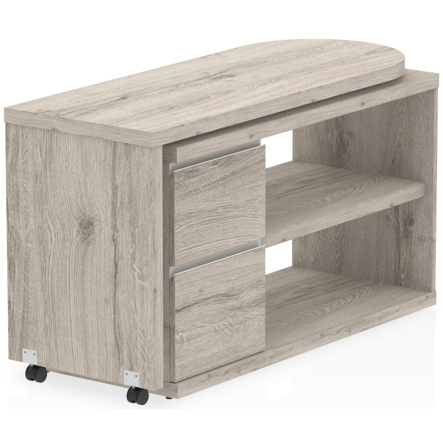 grey oak office furniture