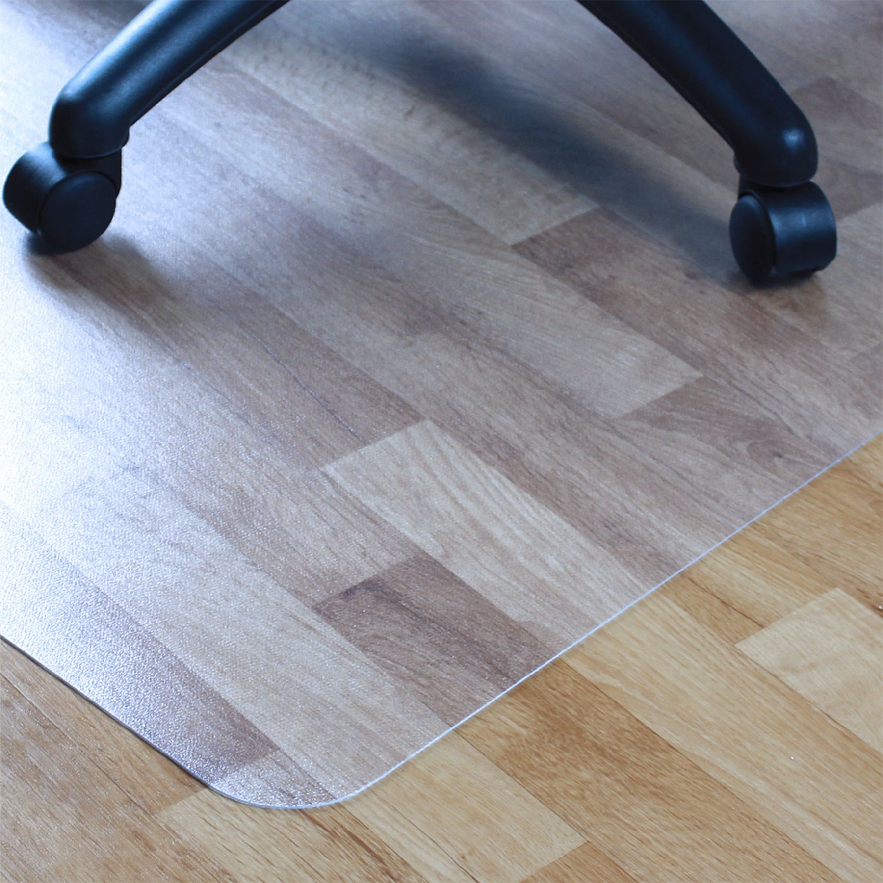 Office Chair Mat for Hardwood and Tile Floor Rectangular Chairmat Floor Protector Mat for Home/Office 