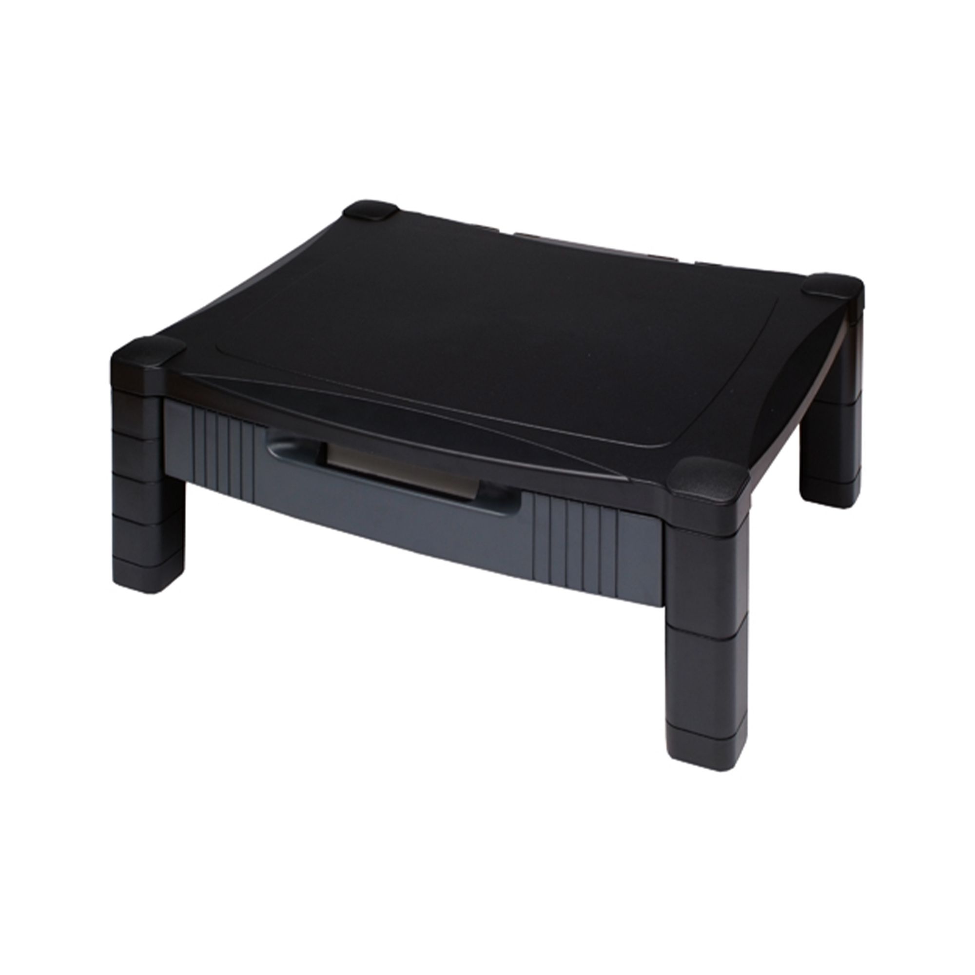 Contour Ergonomics Adjustable Monitor Stand with Drawer